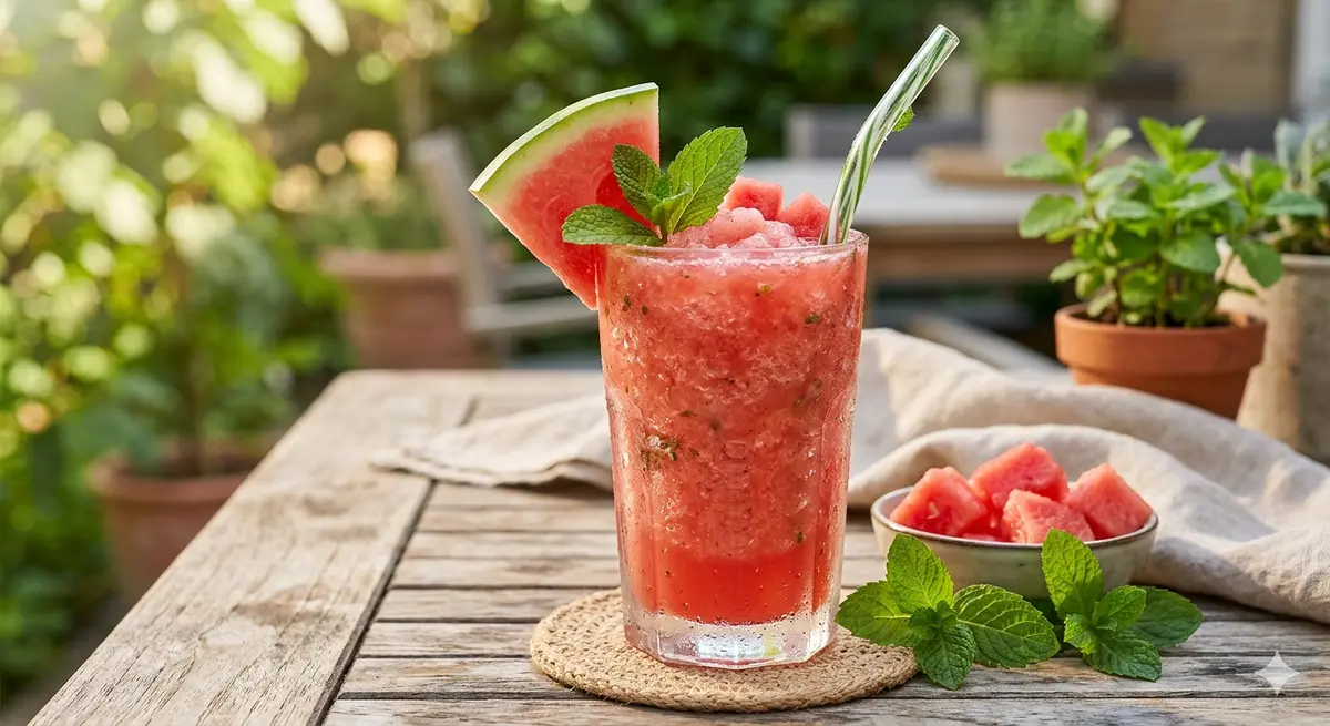 Watermelon Mint Slushy